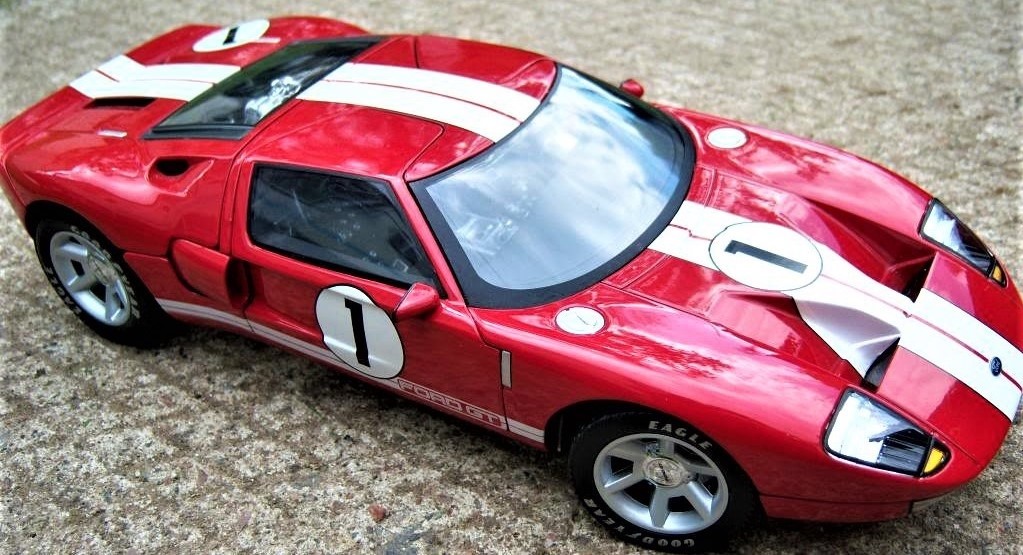 Ford GT40 Race Car Custom Built Concept Classic 1 18 12 24