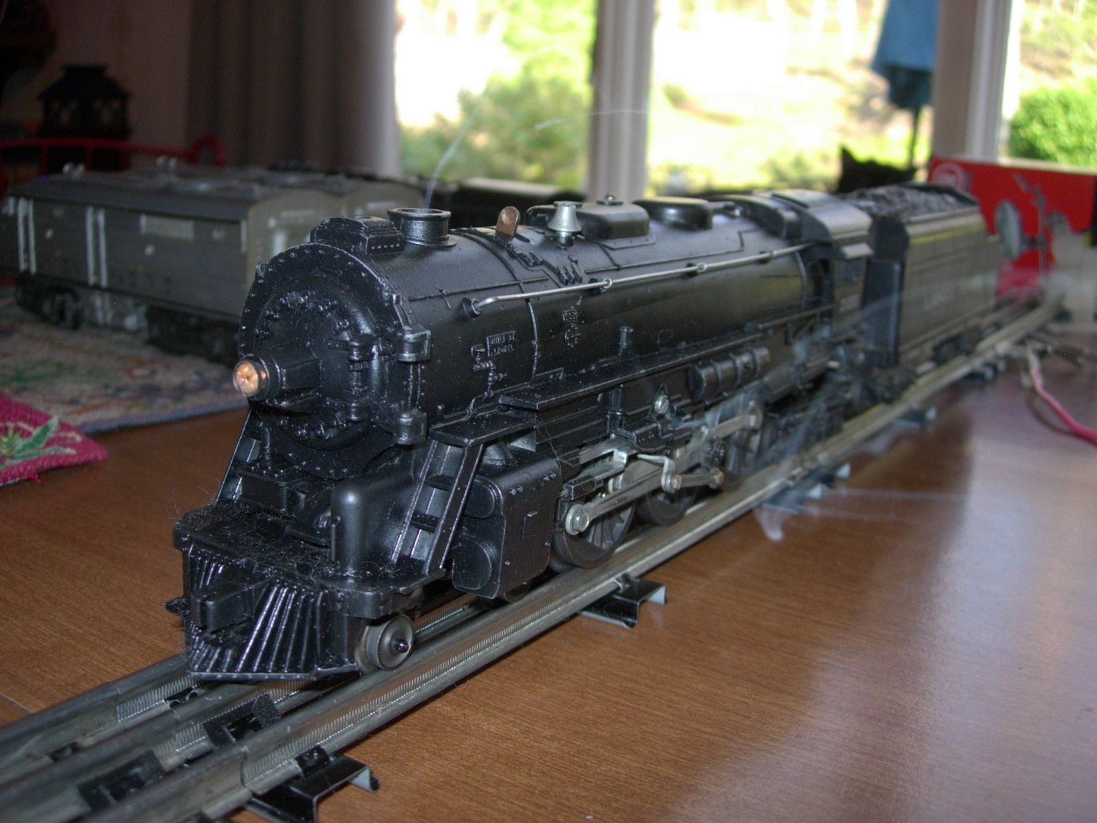 HERE IS A NICE LIONEL #2055 O/027 GAUGE 4-6-4 DIE-CAST “HUDSON” ENGINE/TENDER A1