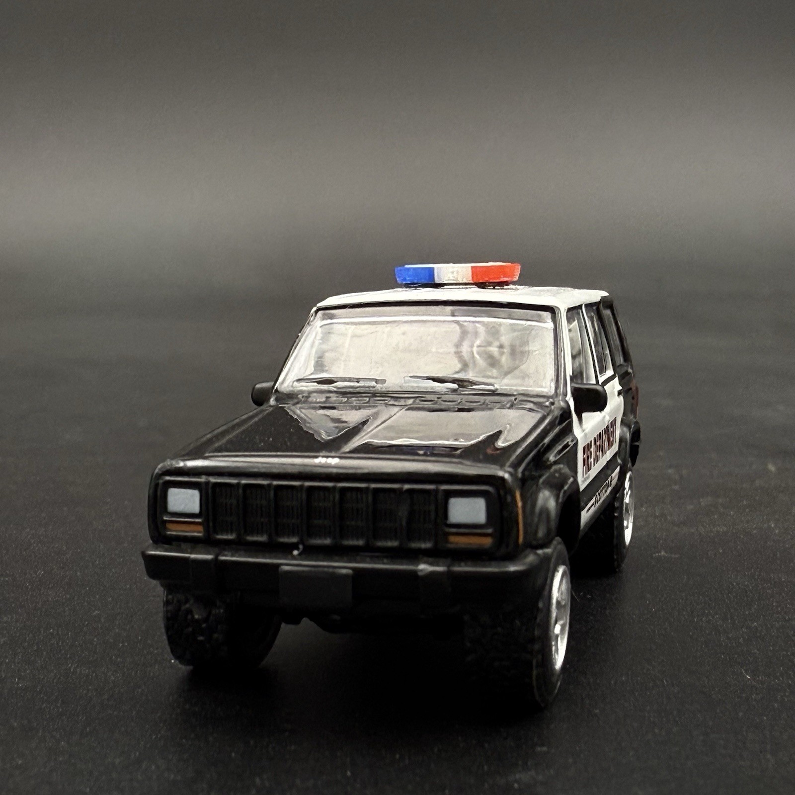 2 Pack 1/64 Mini Whelen Edge Blue Clear Red Lightbar Gray Top Police Fire EMS