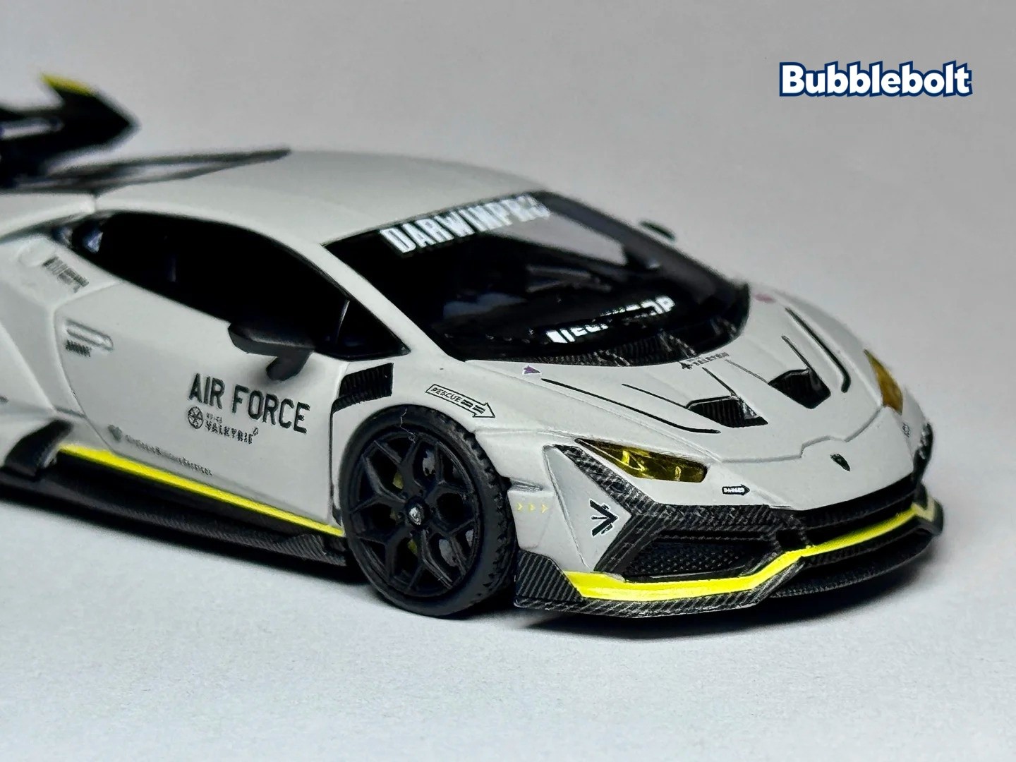 King Model 1/64 Huracan Lilith WBK Air Force TeckWrap Resin Car GT Show 2026