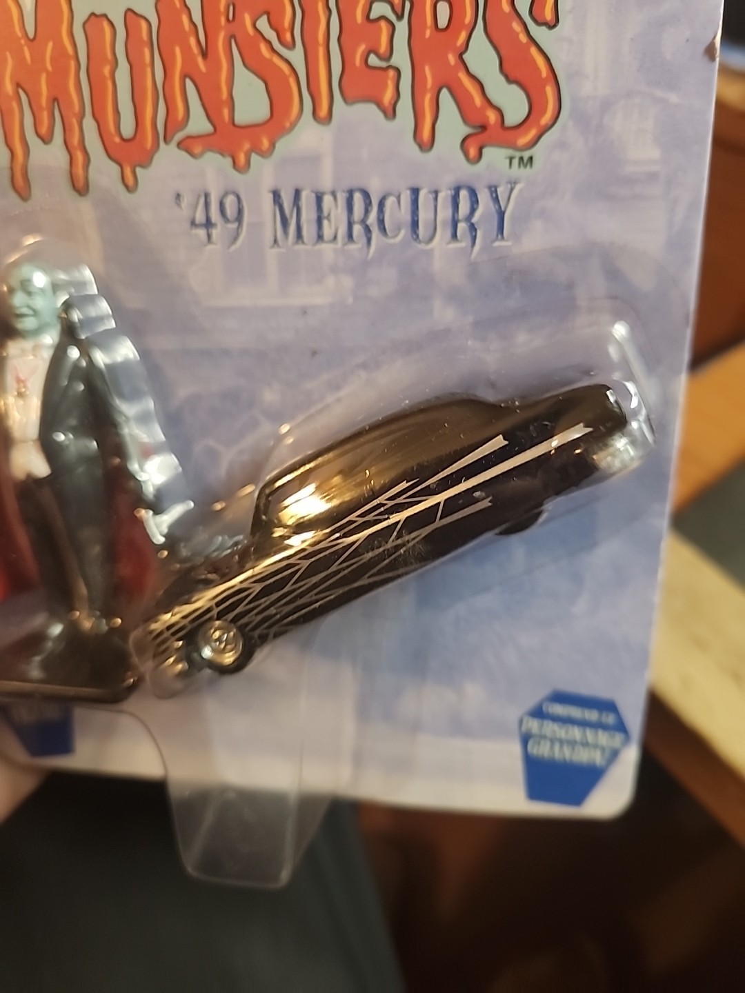 Racing Champions The Munsters ’49 Mercury with Grandpa Munster Figure New