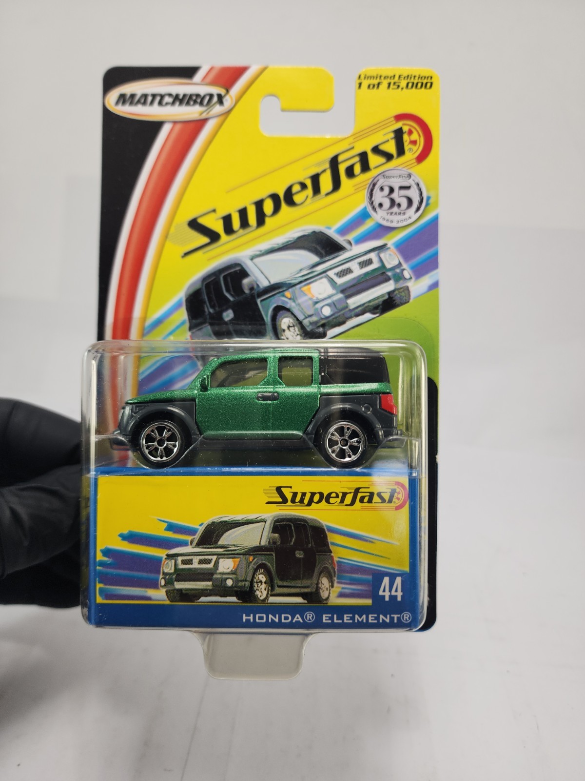 Matchbox ULTRA RARE COLOR Honda Element Superfast Green & Gray 2004 New
