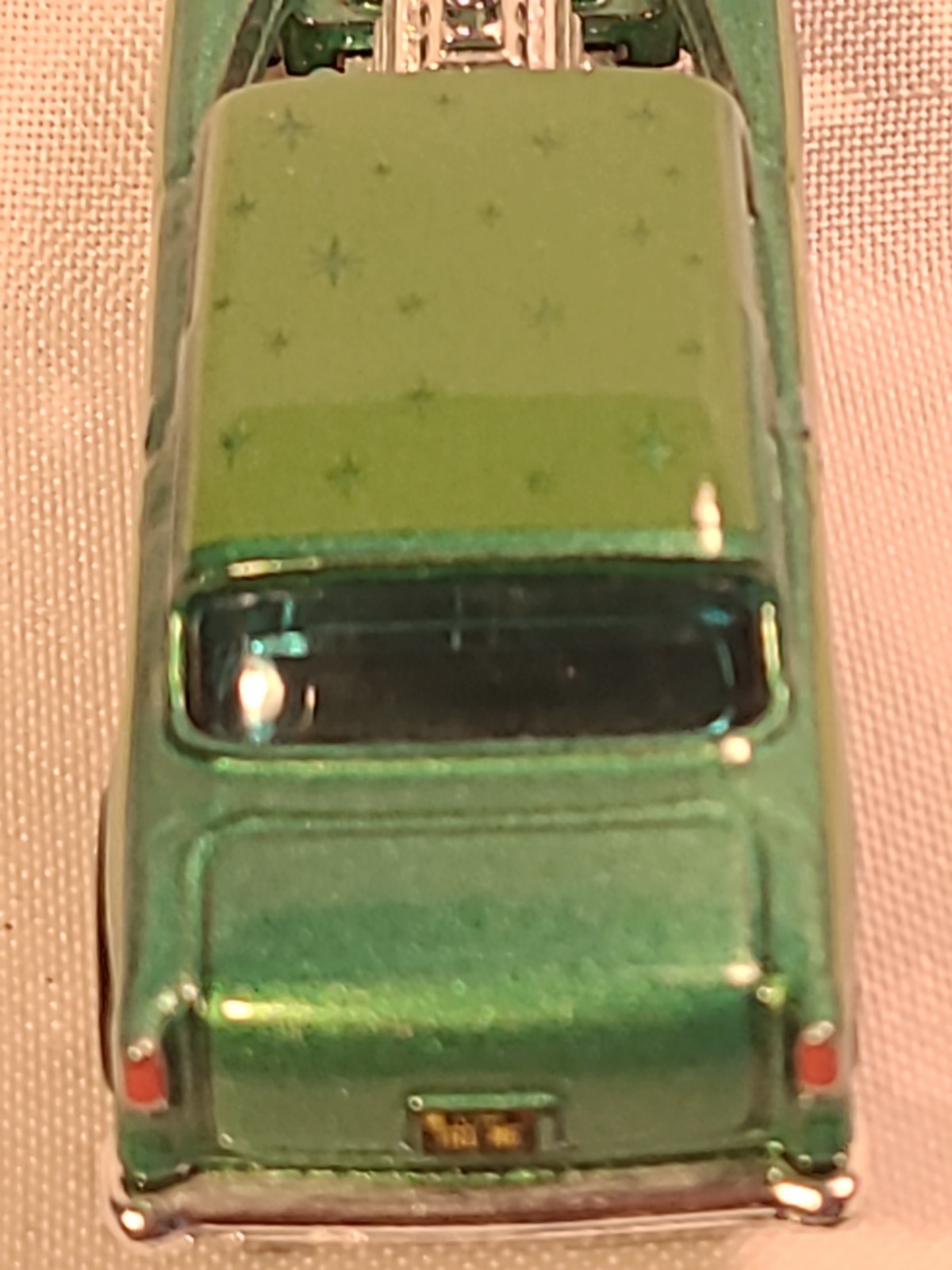 Hot Wheels Car Culture Dragstrip Demons ‘55 Bel Air Gasser Green Metal Base