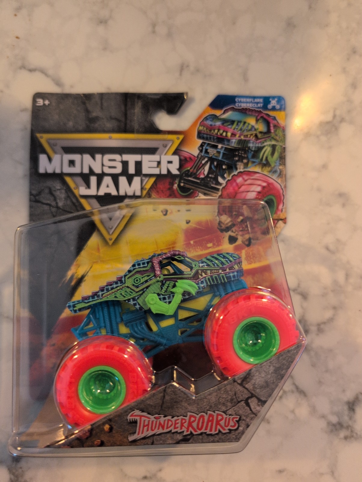 2026 SERIES 46 CYBERFLARE THUNDEROARUS SPIN MASTER Monster Jam TRUCK
