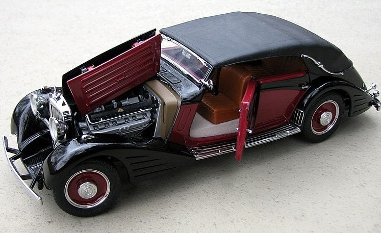 Classic Custom Built Metal Body Concept Model 1 Hot Rod 12 Race Car 24 18