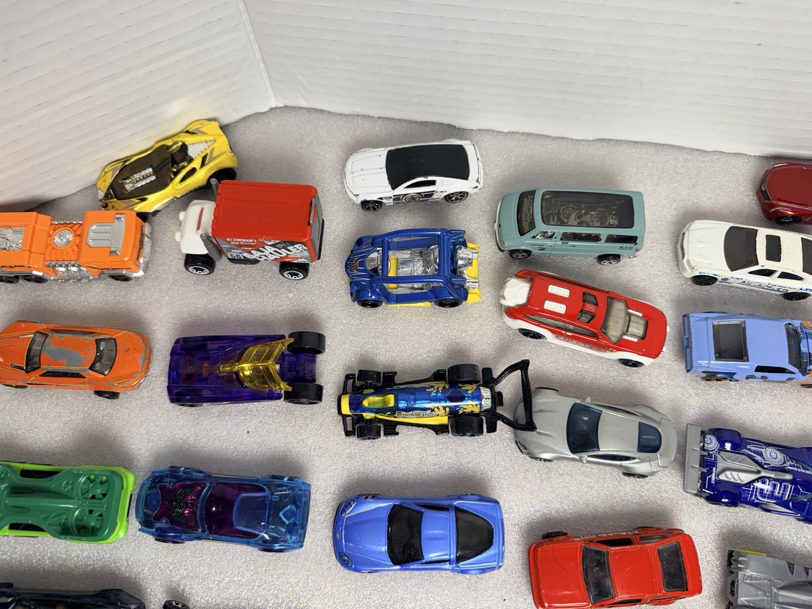 Hot Wheels Diecast Cars, Trucks, Van, Motorcycle Mixed Lot of 49