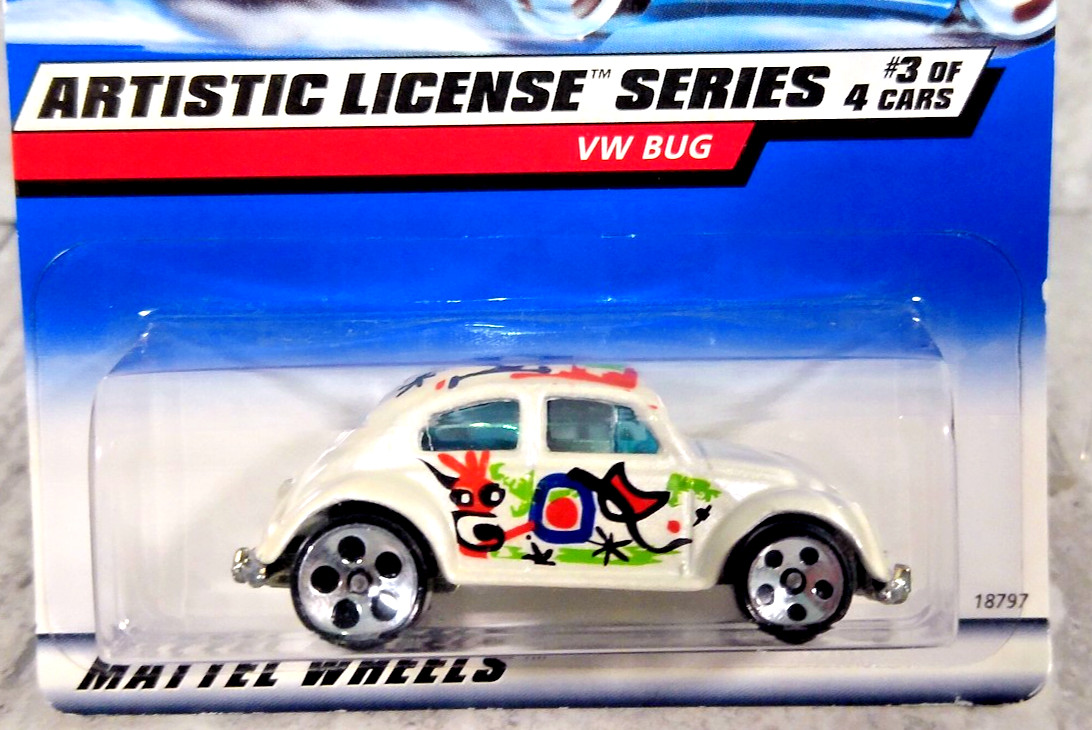 1997 Hot Wheels 30 Years Collector #731 Artistic License Series #3/4 VW Bug