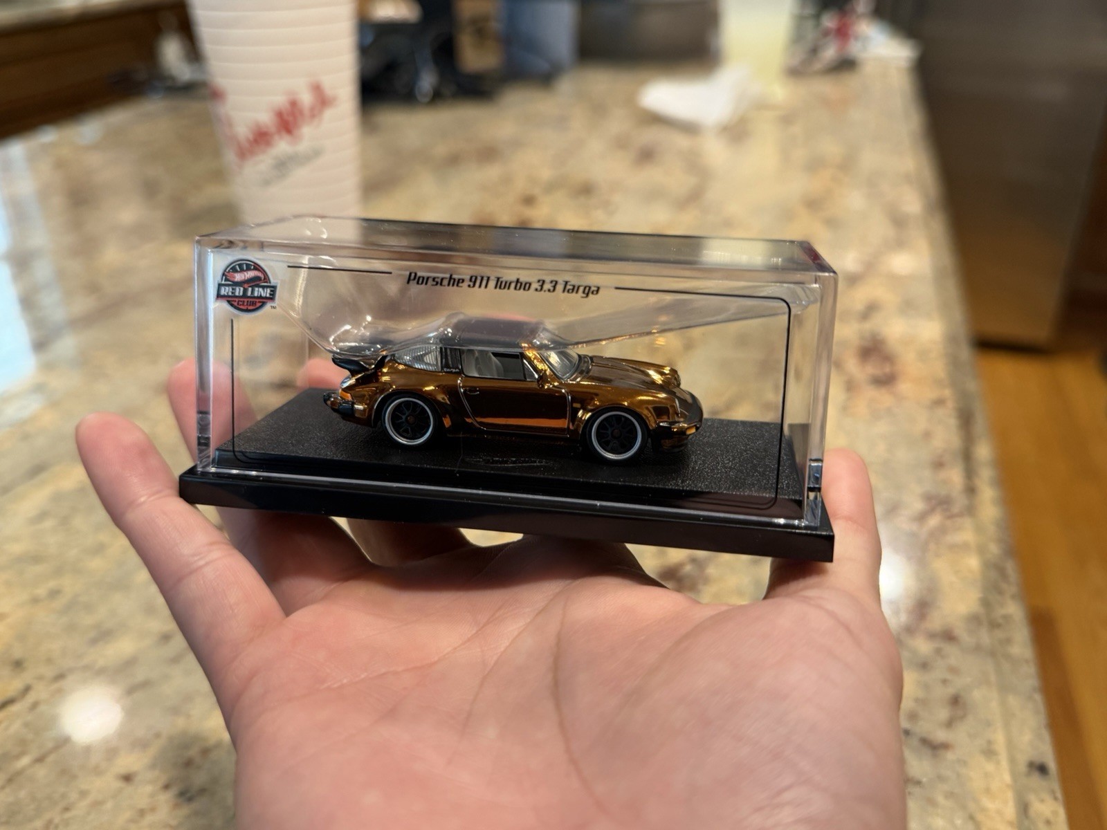 Hot Wheels RLC Exclusive 1988 Porsche 911 Targa Turbo Bronze