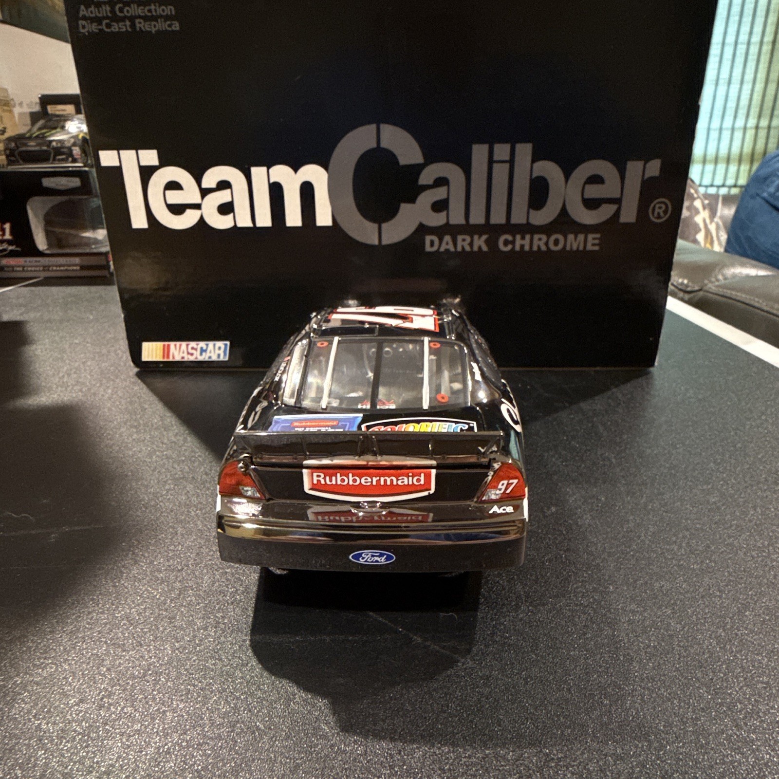 Team Caliber Dark Chrome 1:24 Kurt Busch #97 Sharpie Rubbermaid 2002 Ford Taurus