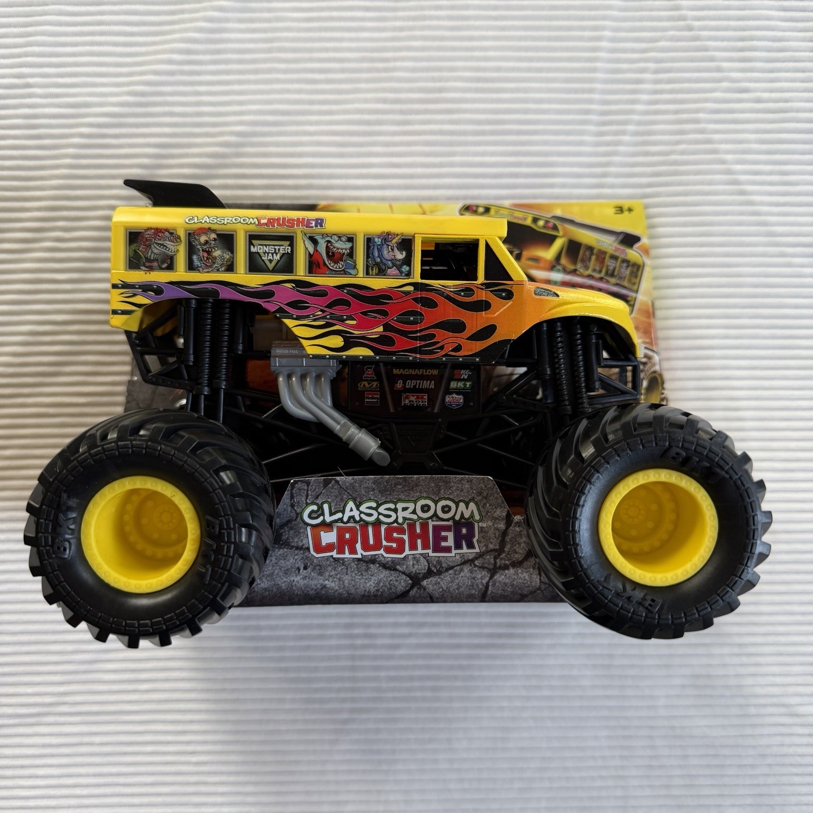 2026 Spin Master Series 28 Classroom Crusher 1:24 Scale Monster Truck NIB