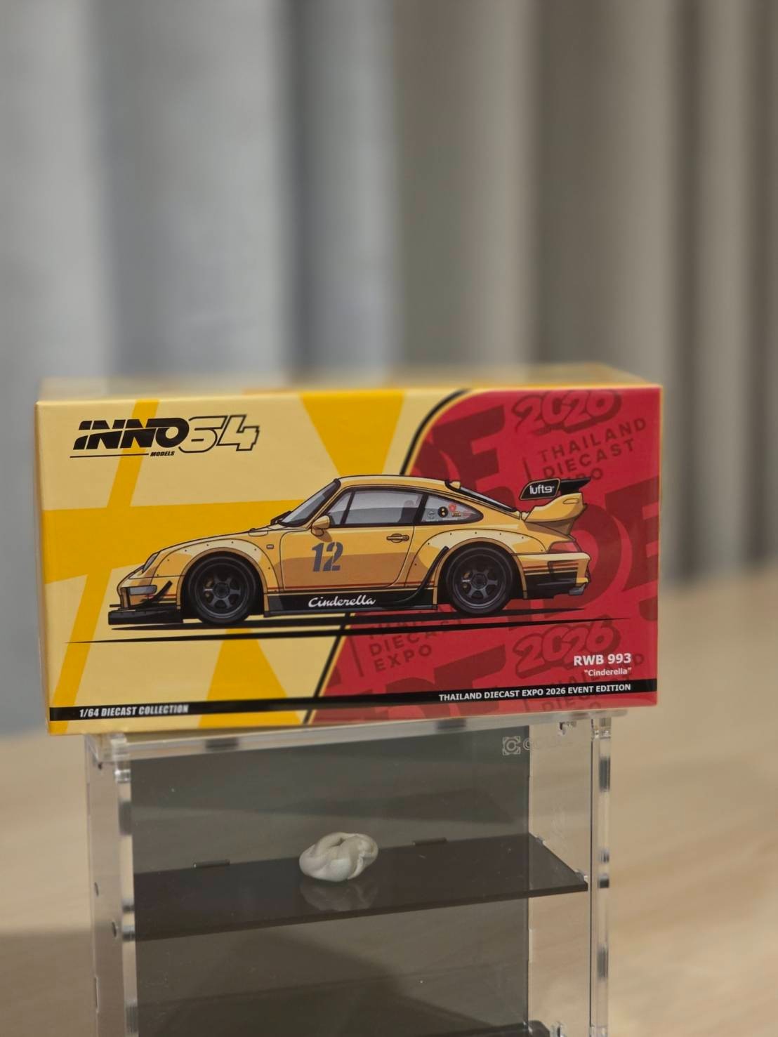 INNO64 RWB 993 Cinderella Thailand Diecast Expo 2026 Event Edition 1/64 Sealed