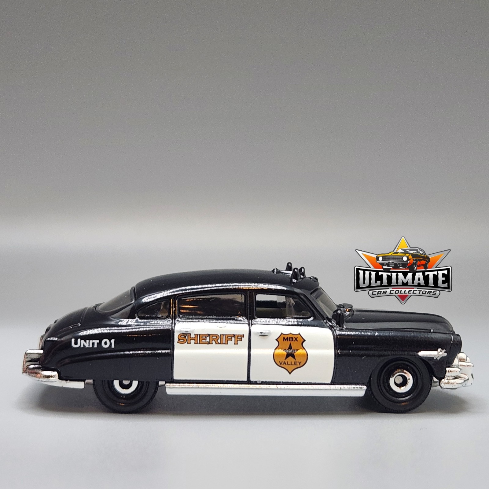 1951 51 Hudson Hornet Police Collectible 1/64 Scale Diecast Model Collector Car