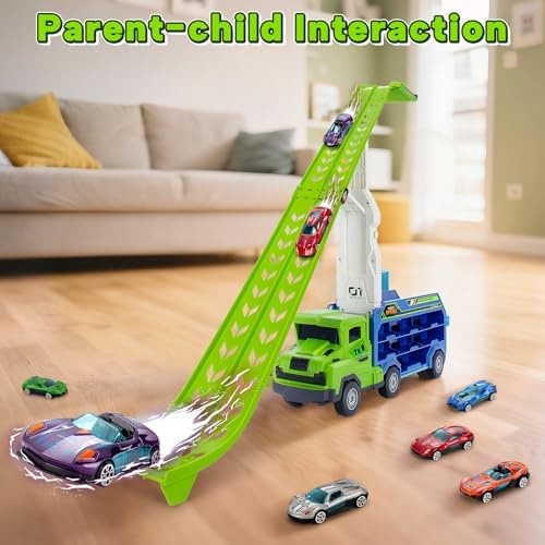 Kids Toys for 3 4 5 6 7 8 Years Old Boys, Carrier Truck Transport Car Toys, F…