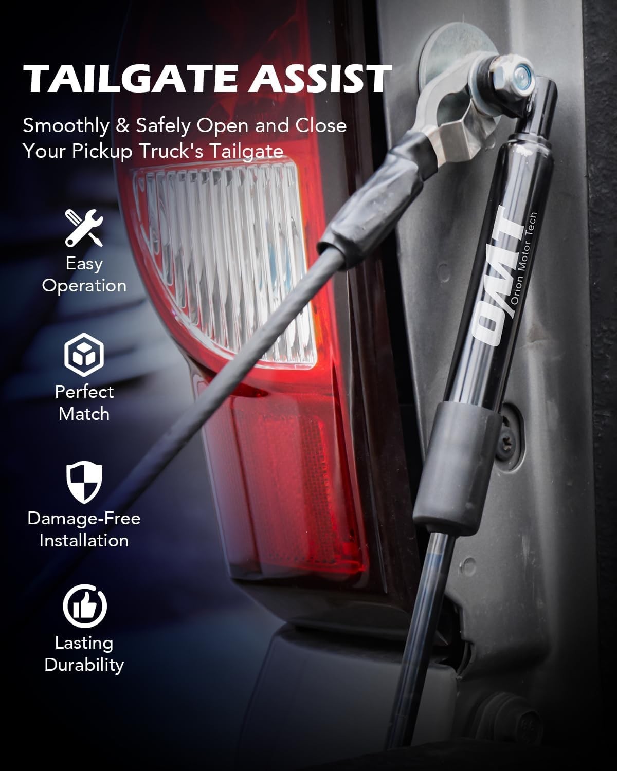 Compatible with 1999-2006 Chevy Silverado Sierra Tailgate Assist Truck Tail Gate