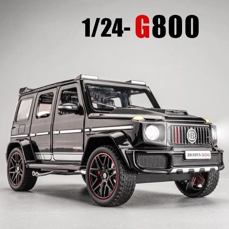 1:24 MERCEDES-BENZ G800 Brabus Alloy Diecast Off-Road Car Collectible NEW Gift