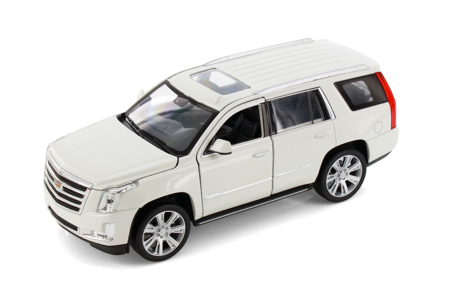 BOX OF 4 2017 CADILLAC ESCALADE SUV 1/24 DIECAST CAR SHOWCASTS 24084/4D