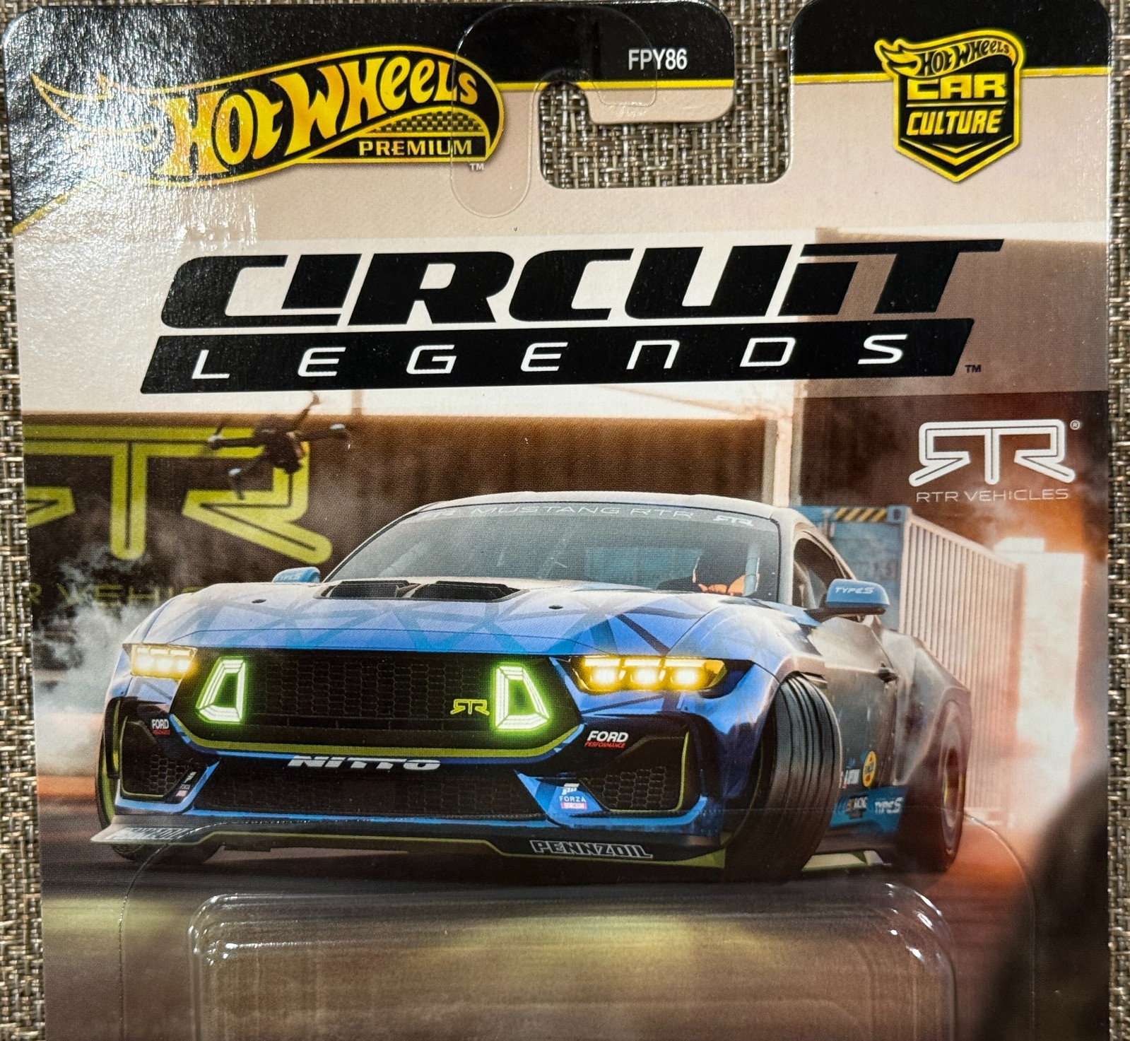 2025 Hot Wheels Car Culture Circuit Legends”2024 Ford Mustang RTR Spec 5-FD