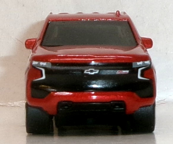 LOOSE 2026 MATCHBOX 1:64 DARK RED 2023 CHEVY TAHOE Z71 WHEEL SWAP REAL RIDERS
