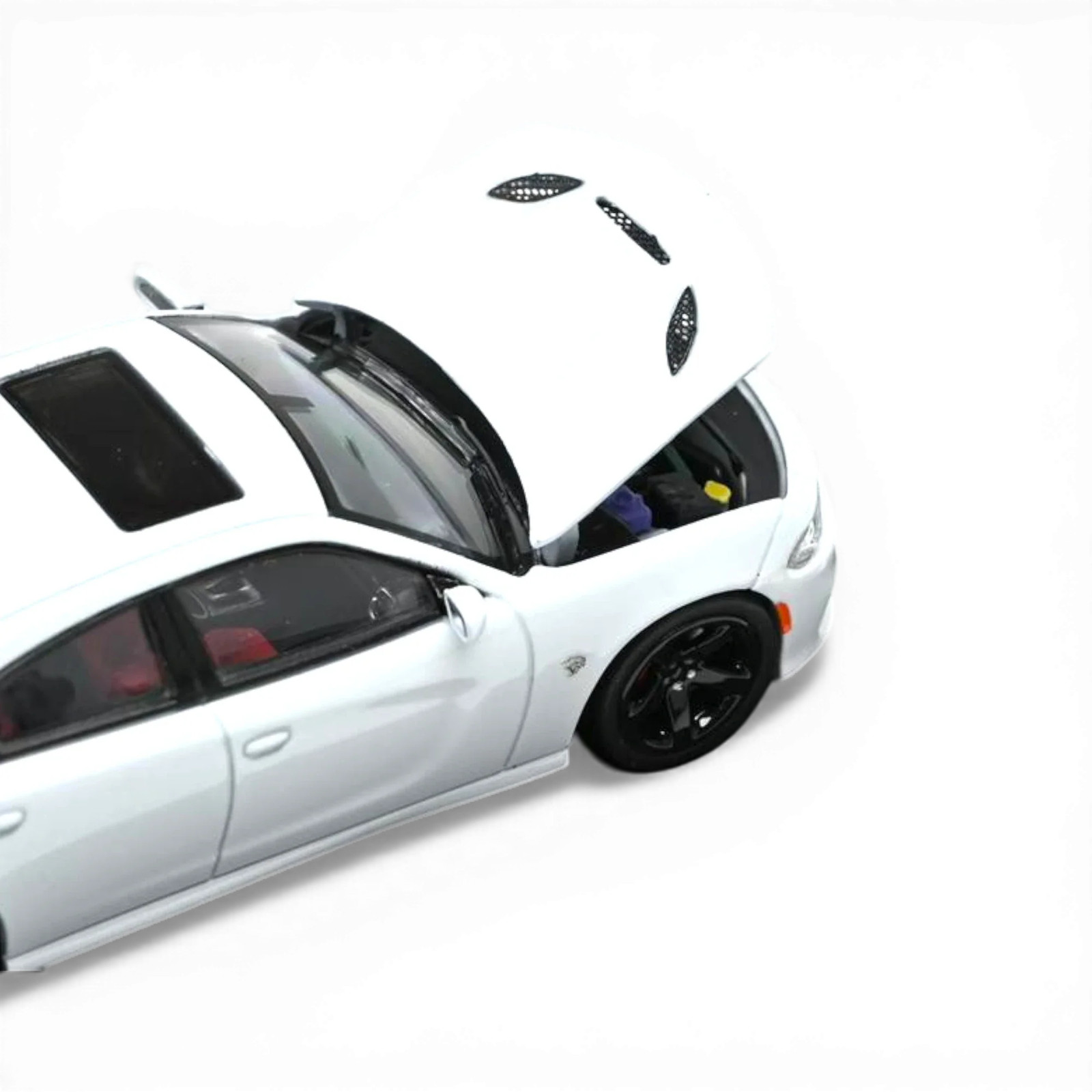 7CM Model Dodge Charger SRT Hellcat – White Knuckle 1:64