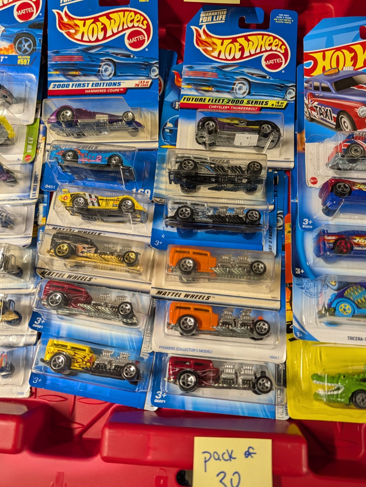 Matchbox And Hotwheels Lot #9 Hot Wheels Clearance Variety Metal 1:64 Blue card