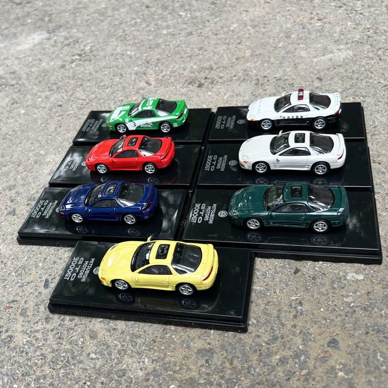 1:64 Original Model by Paragon,Mitsubishi GTO 3000GT,Diecast Model for Display