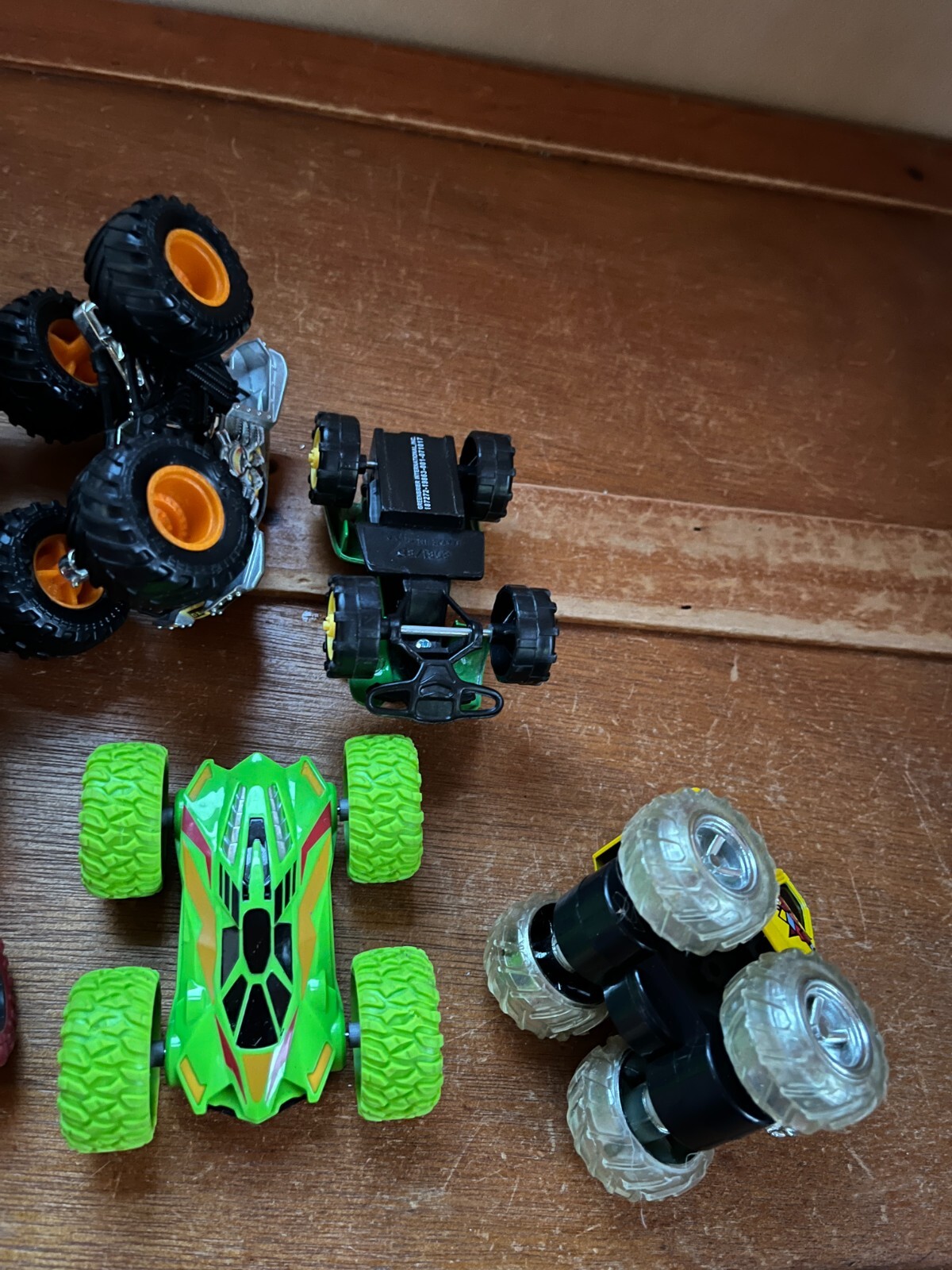 Mixed Plastic Diet Cast Metal Monster Car Truck & ATV & Flip Over Vehicles –