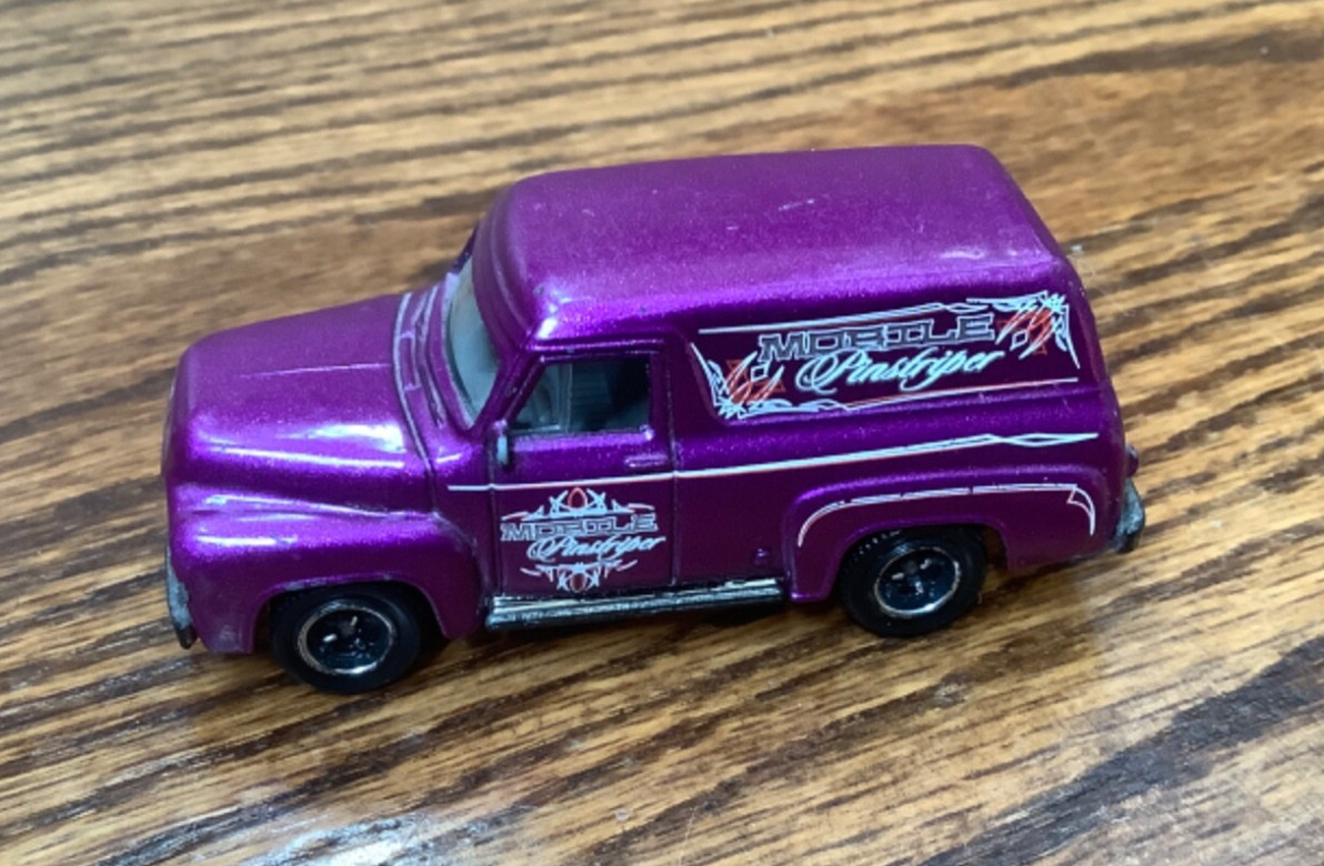 Matchbox 1955 Ford F-100 Panel Delivery Truck – Mobile Pinstriper (Loose) 2007