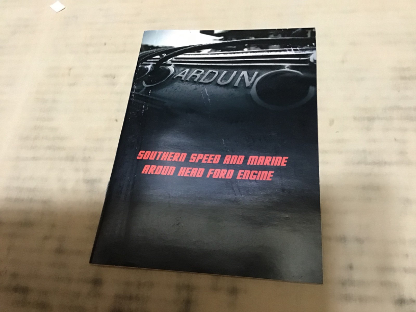 SOUTHERN SPEED MARINE FORD ARDUN HEAD LEGENDARY V-8 BLOWN METAL ENGINE GMP 1/6