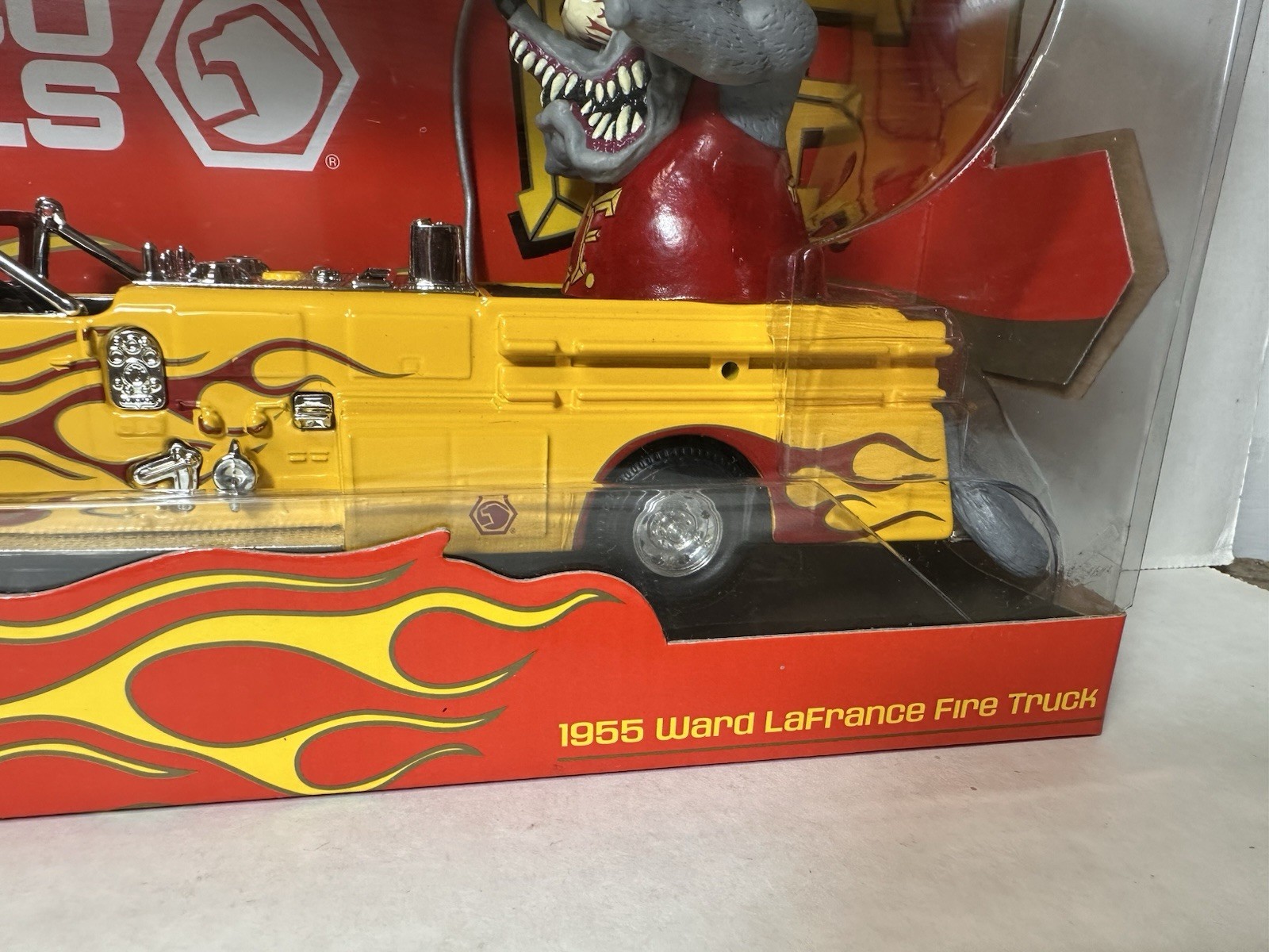 Matco Tools Rat Fink Fire Dept. 1955 Ward Lafrance Truck Ertl 10″ NEW NIB (read)