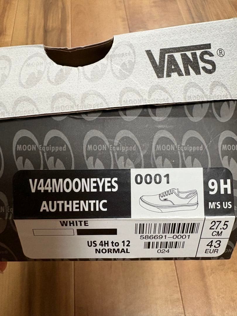 VANS x MoonEyes Authentic 27.5cm Hot Rod Custom Show