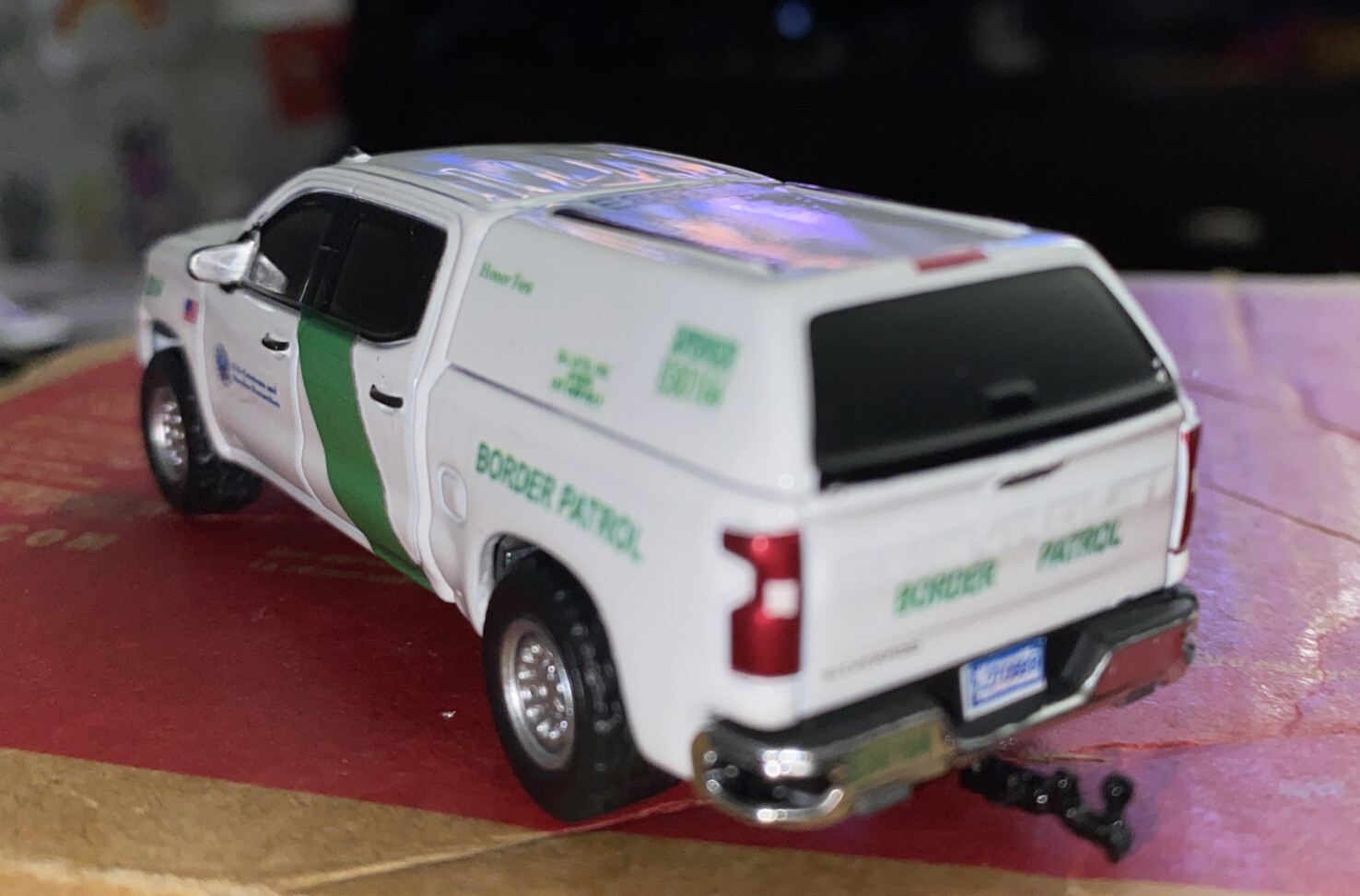 Kitbash 1/64 2022 Silverado US CUSTOMS & BORDER PROTECTION Homeland Security