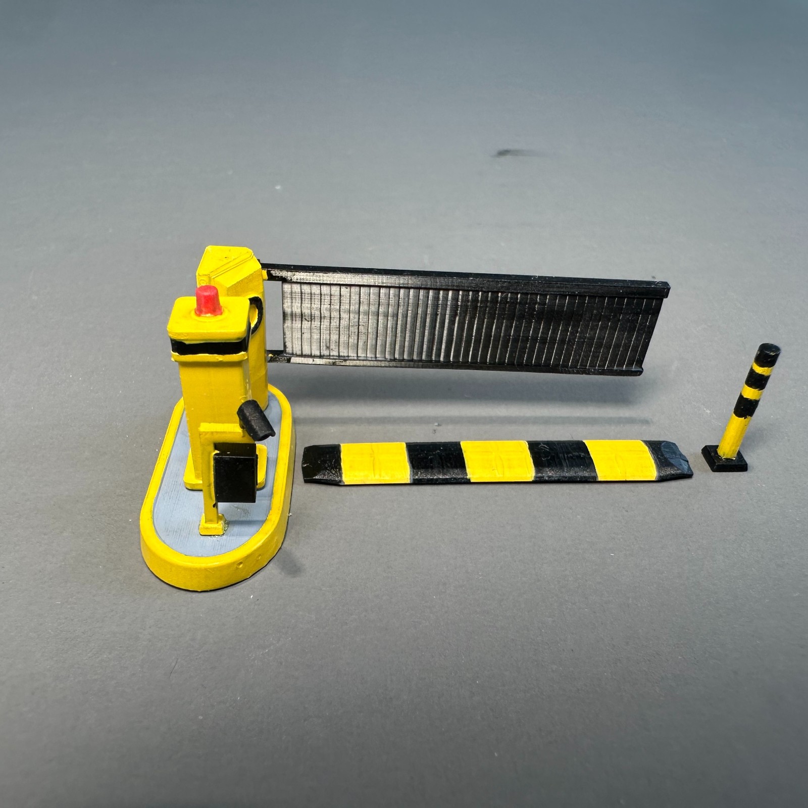 1/64 Parking Lot Toll Booth B Scene Model Accessories Auto Repair Workshop Props