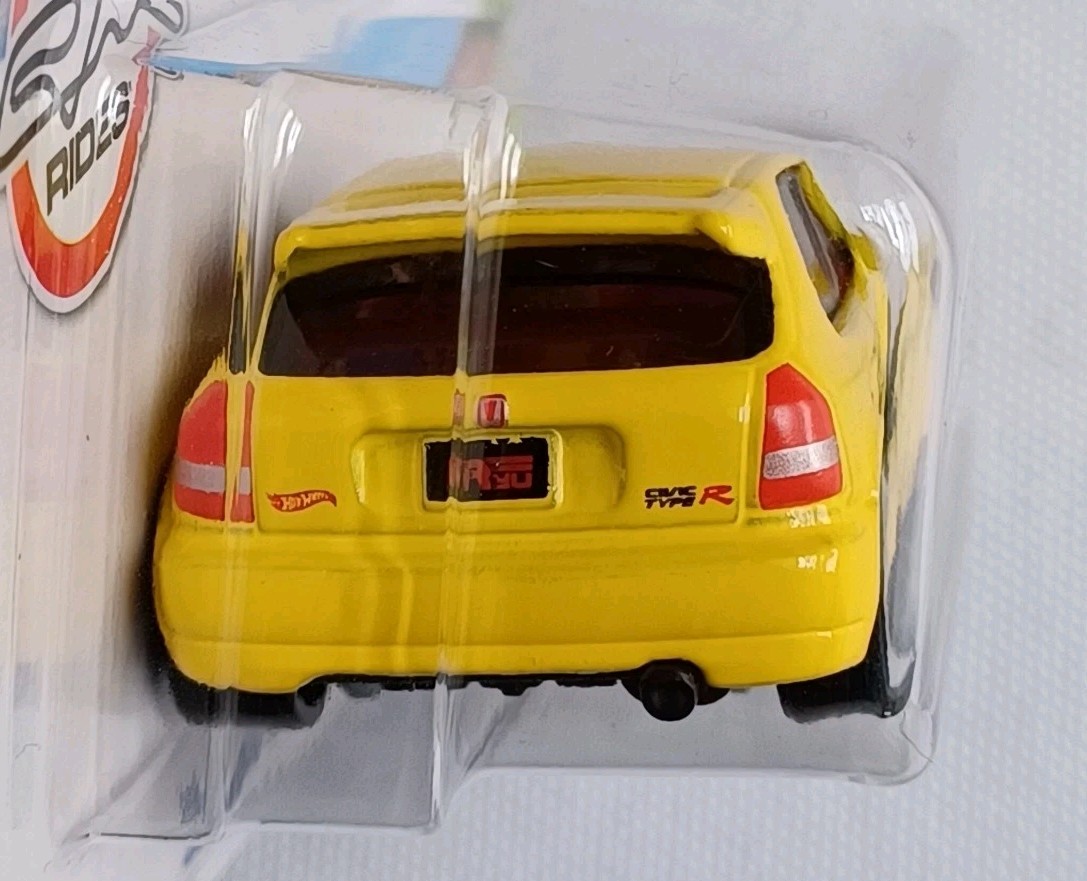 2021 HOT WHEELS *’99 HONDA CIVIC TYPE R (EK9)* *RYU’S RIDES* *VERY RARE* SEALED