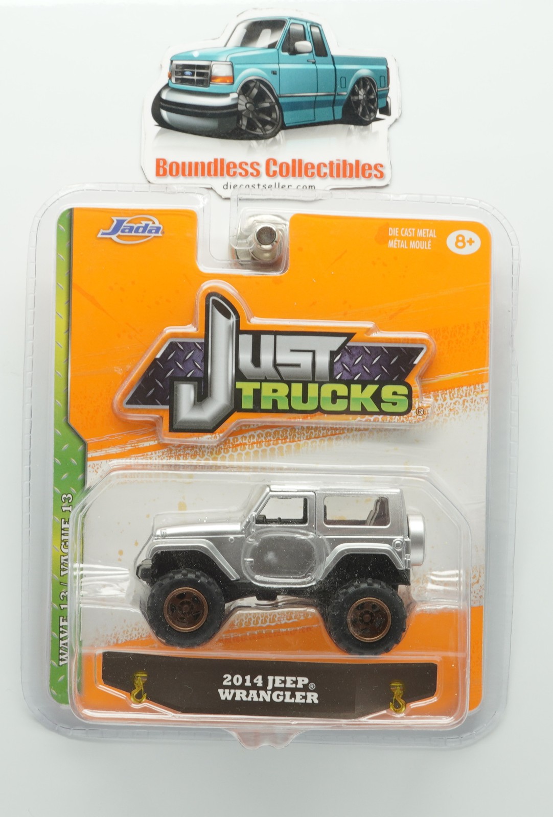 JADA JUST TRUCKS 2014 JEEP WRANGLER BLACK TAN WHITE RED SILVER YOU PICK!! NEW