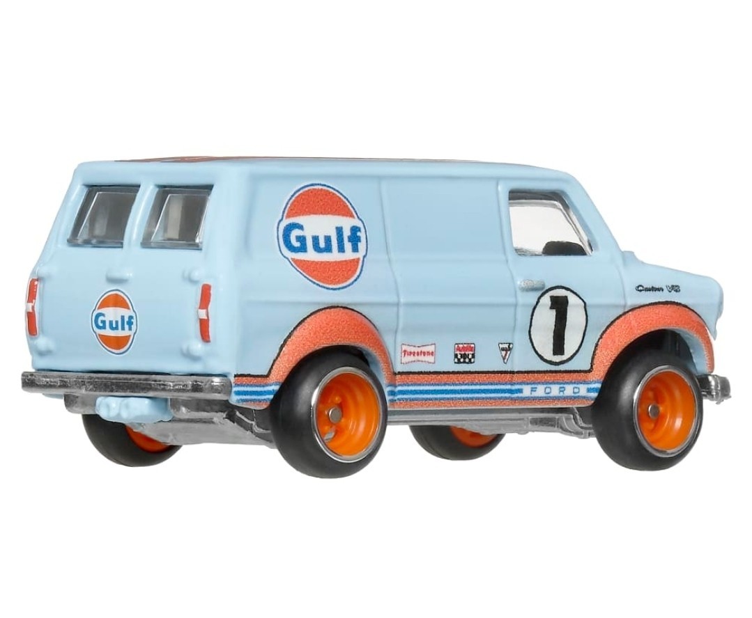 Hot Wheels Premium Collector Diorama Gulf Set McLAREN F1 Supervan Ford GT-40 NEW