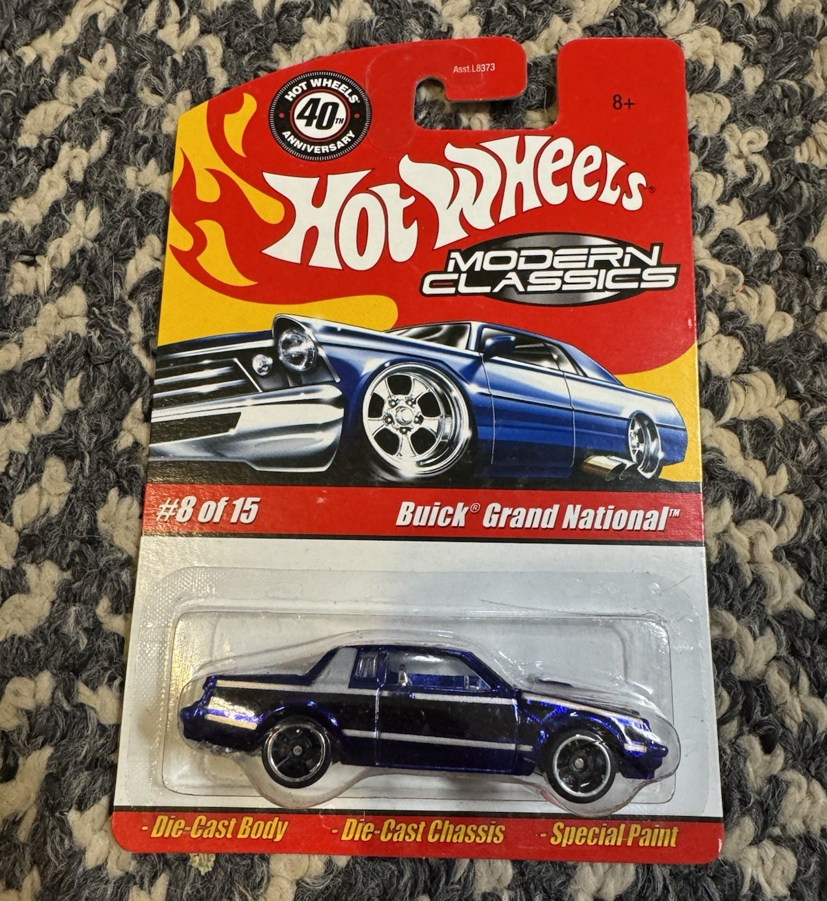 Hot Wheels Modern Classics 1:64 1987 Buick Grand National Blue Diecast Unopened