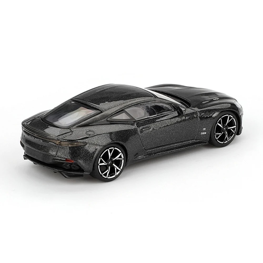 Mini GT 1:64 Aston Martin DBS 007 Edition Black Diecast Model Car MGT01008