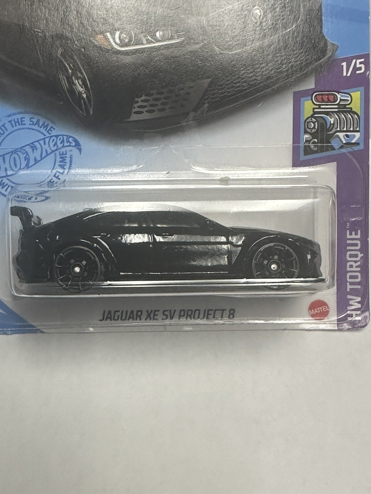Hot Wheels Black Jaguar XE SV Project 8 2021 HW Torque