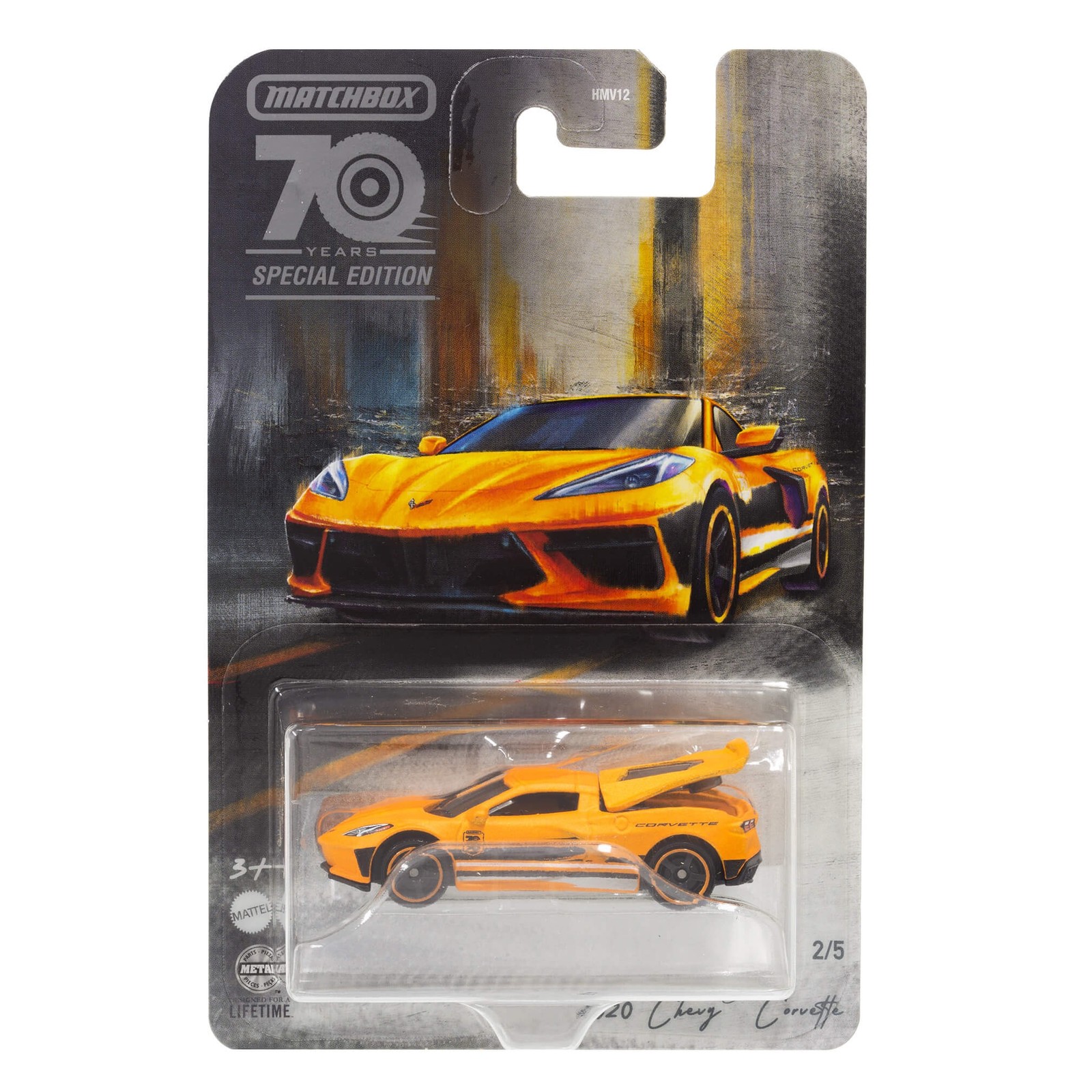 MATCHBOX 70 YEARS SPECIAL EDITION 2020 CHEVY CORVETTE 2/5 HMV14