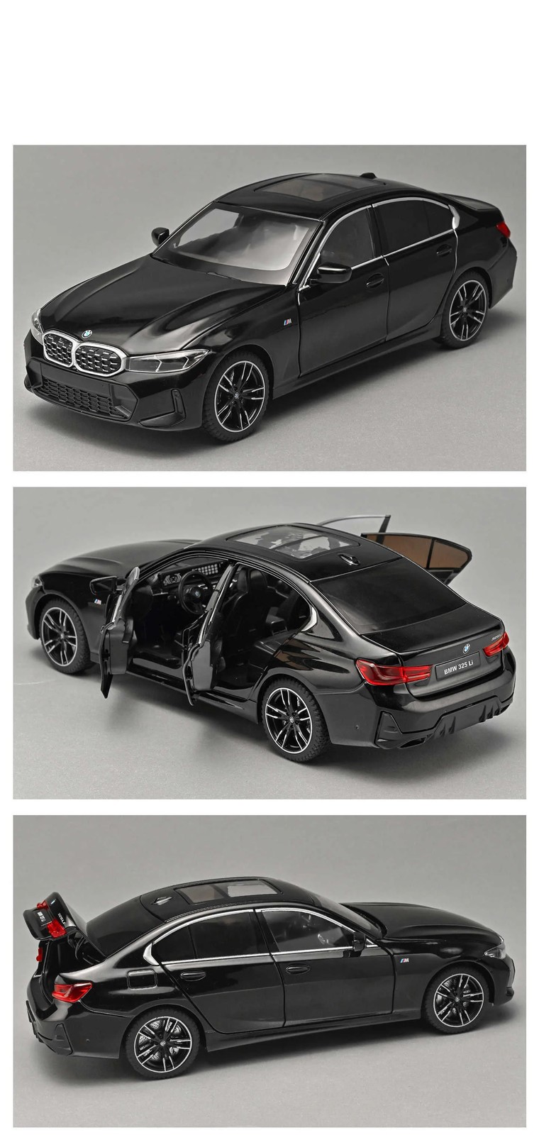 1:24 3 Series 325i 325LI M Coupe Alloy Car Model Diecast Metal Sports Vehicl