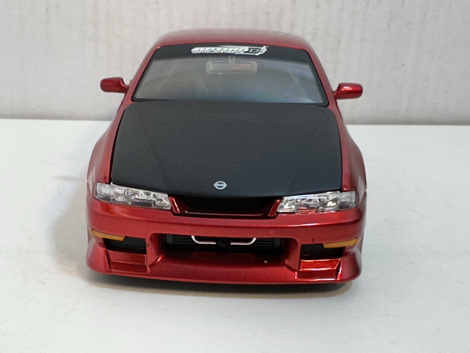 JADA OPTION D 1998 NISSAN 240SX (S-14) RED 1:24 DIECAST MODEL CAR NEW NO BOX