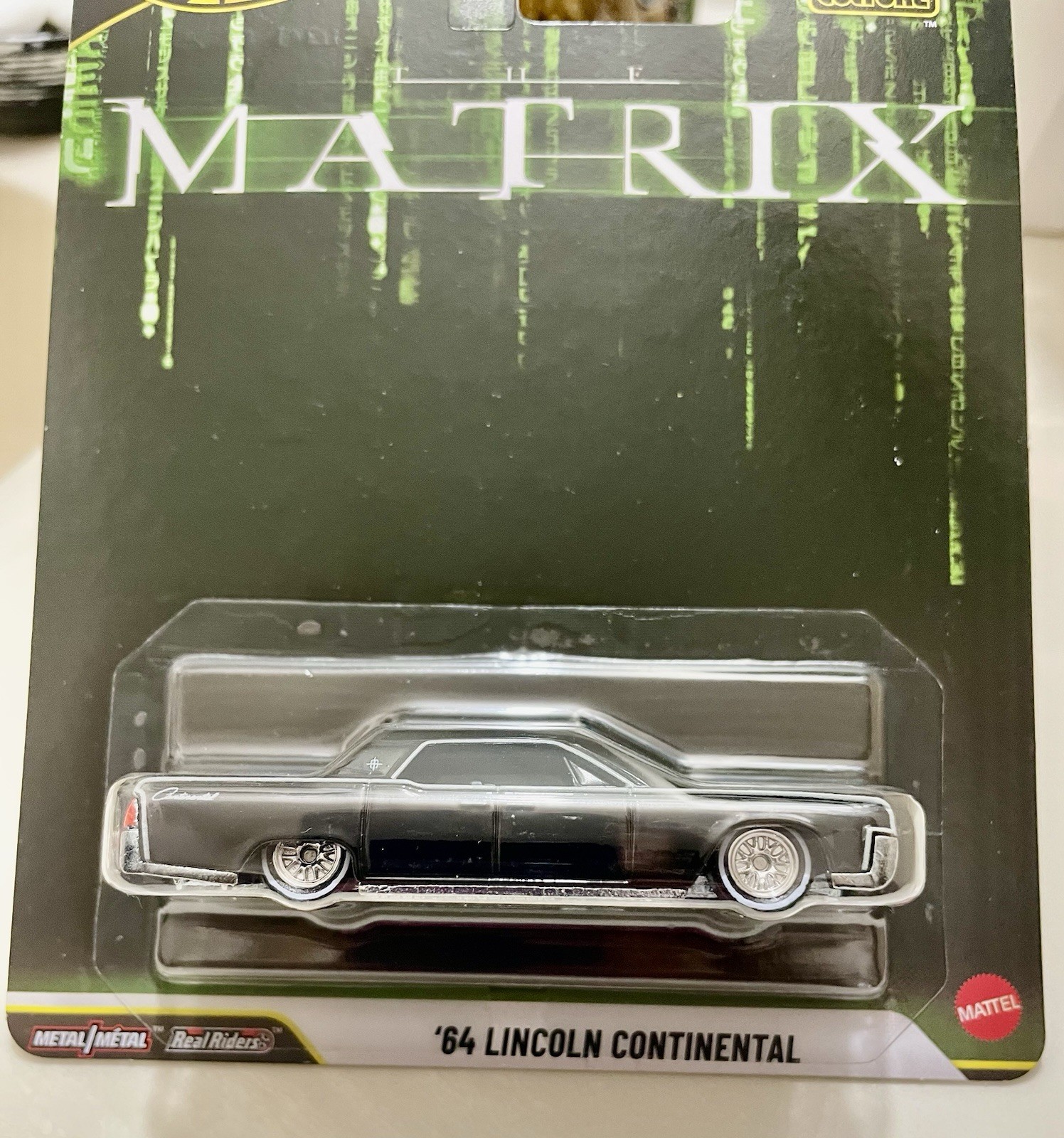 Hot Wheels 2025 Premium Pop Culture The Matrix ’64 Lincoln Continental Black