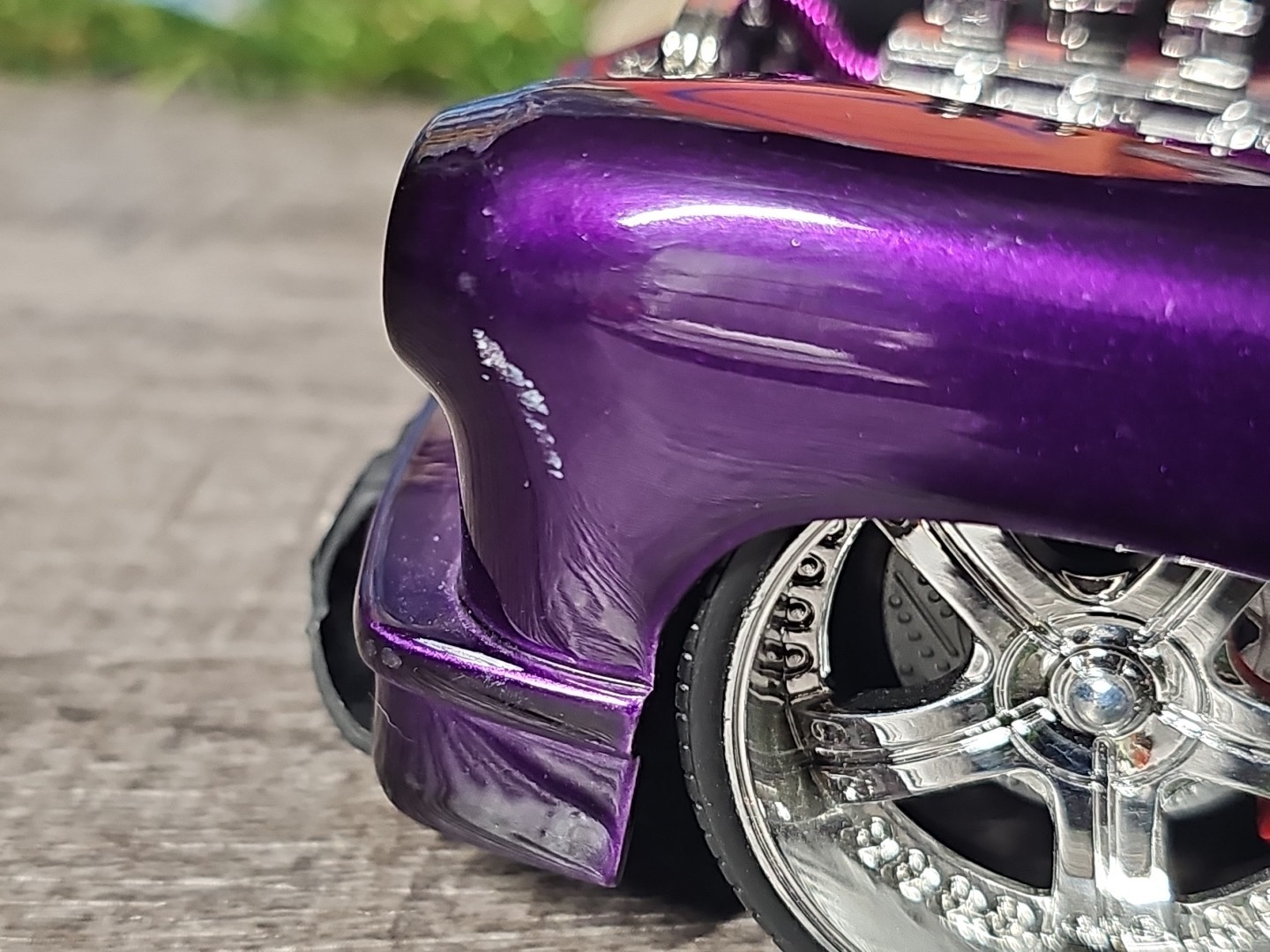 HTF Vntg 2004 Jada DUB City Oldskool 1951 Mercury Coupe Purple 1:18 NO BOX