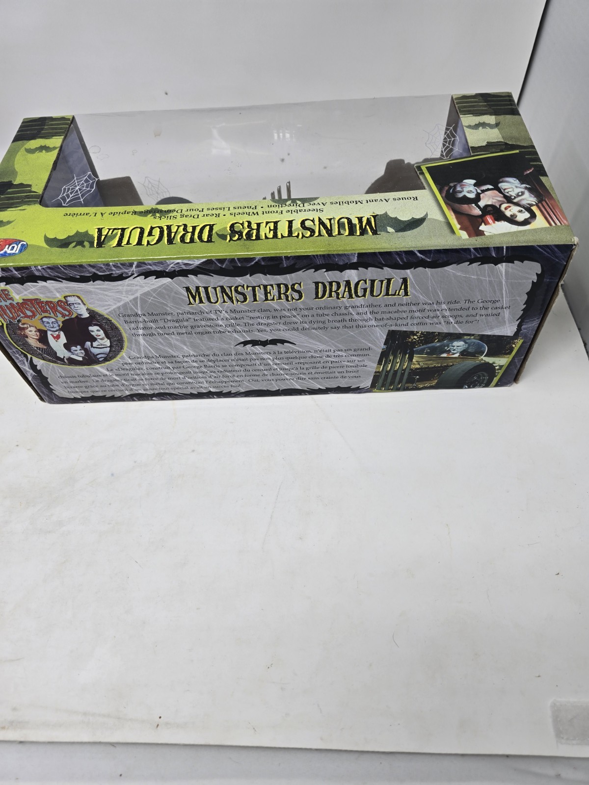 Munsters American Muscle Dragula Coffin Body 1:18 Die Cast NIB ERTL