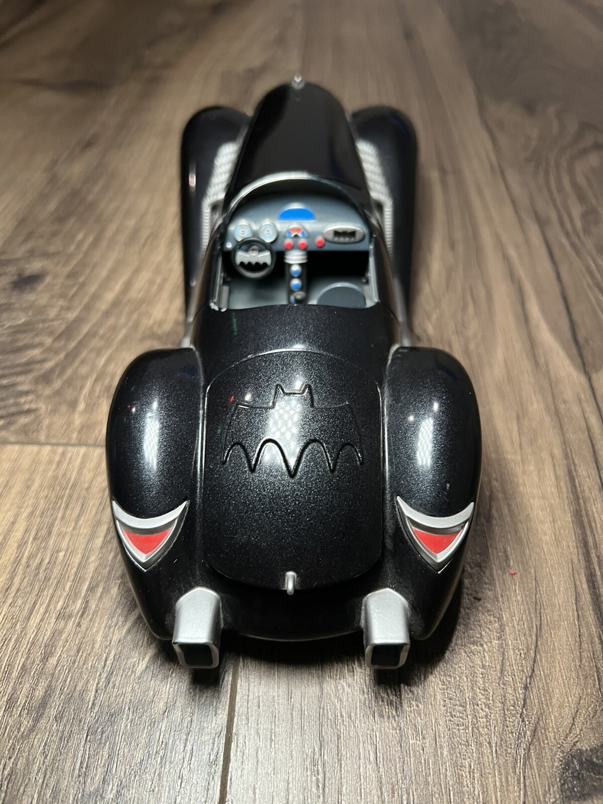 Classic Car Batmobile Custom Concept Hot Rod Race Promo Model Carousel Gray 1 GT