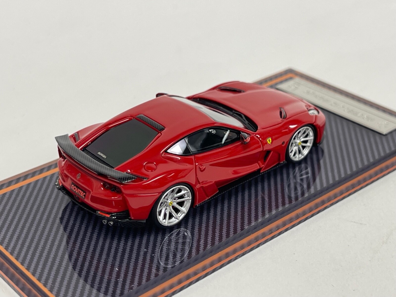 1/64 U2 Model of Novitec 812 N-Largo in Rosso Corsa Red 399 pcs Runner 64-101