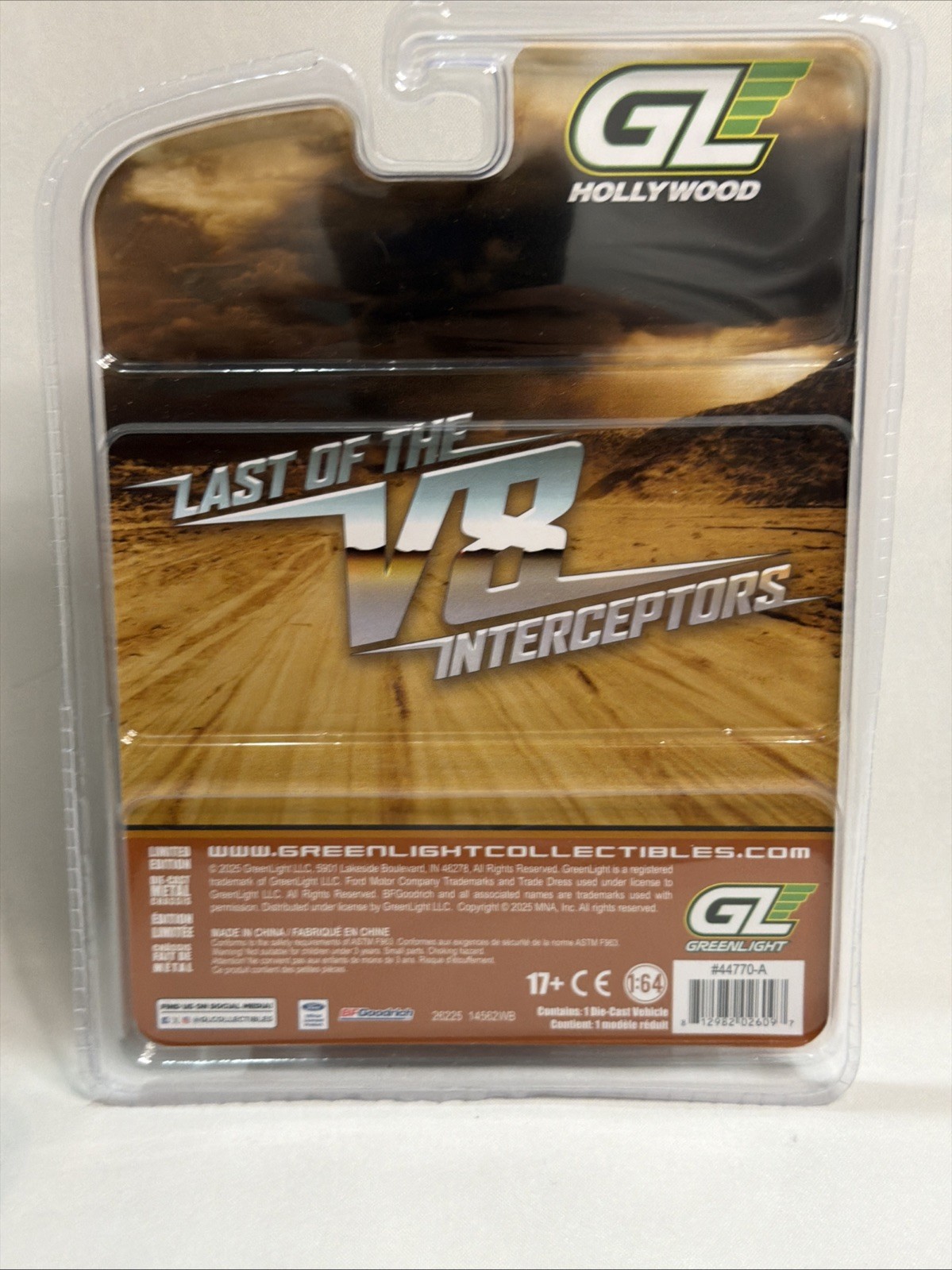 Greenlight Last of the V8 Interceptors 1973 Ford Falcon XB Raw Body Chase