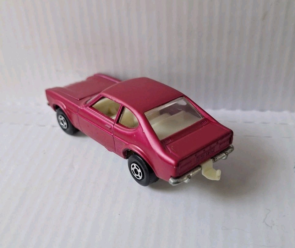 Matchbox Lesney Superfast MB54 Pink Magenta Ford Capri – 1970’s 1/64 Diecast