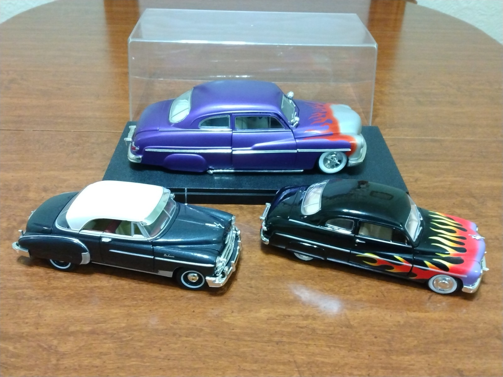 Ertl American Muscle 1949 Mercury Custom 1:18/Hot Rod 1:24 and Chevy Belair 1:24