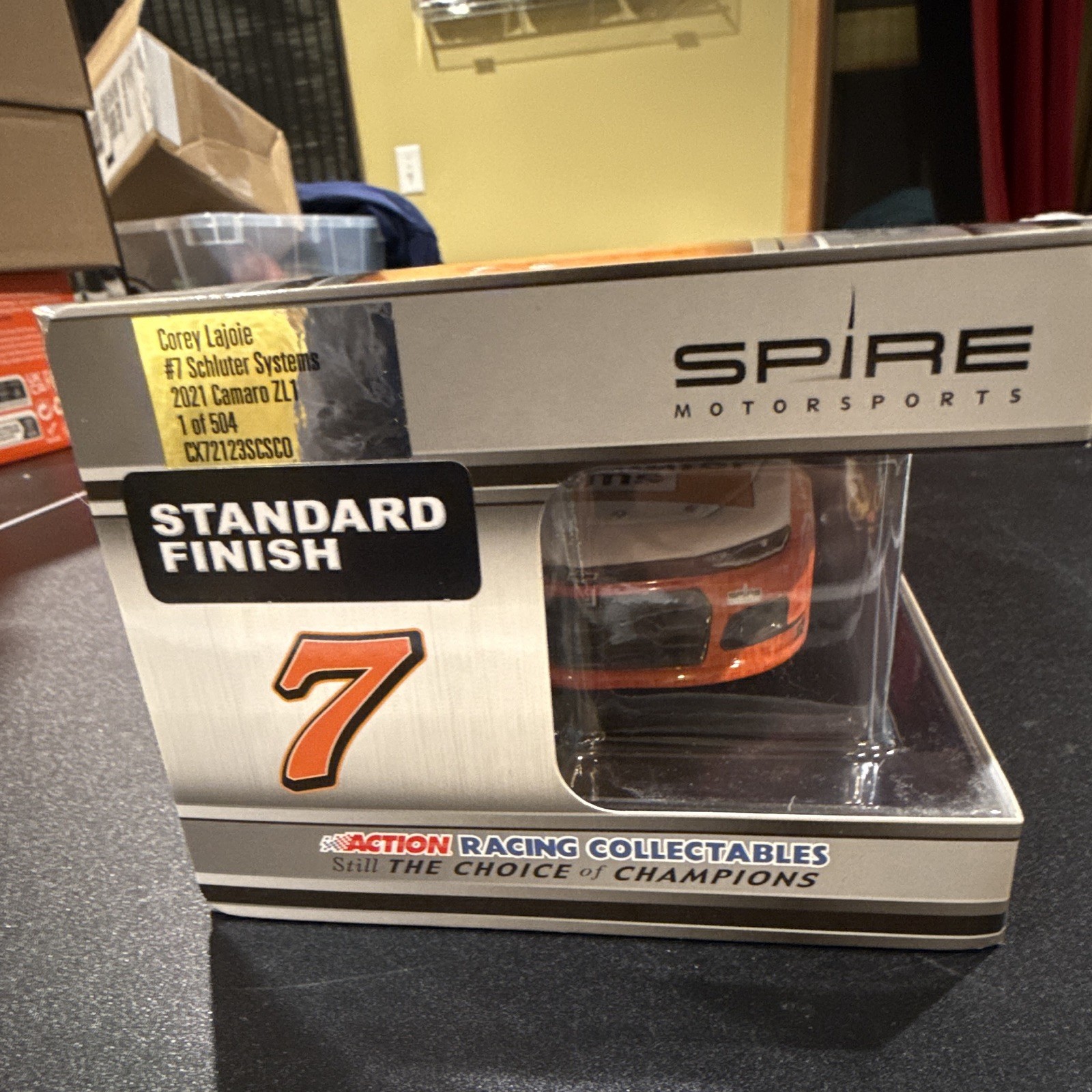Lionel Racing Corey LaJoie #7 Schluter Systems 2021 Camaro ZL1 1:24 Diecast